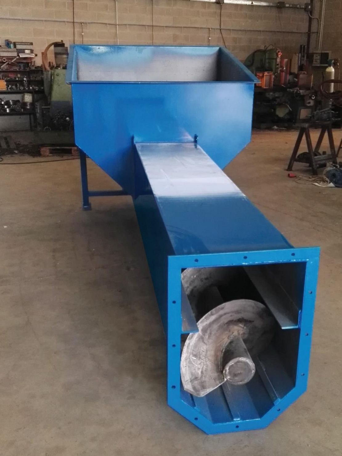 Double screw conveyor 